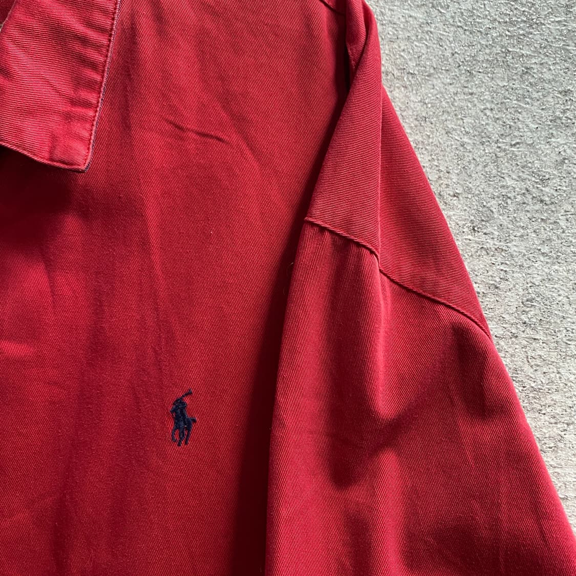 폴로 레드 스몰 로고 코튼 스윙톱 자켓 B3033 상품이미지3