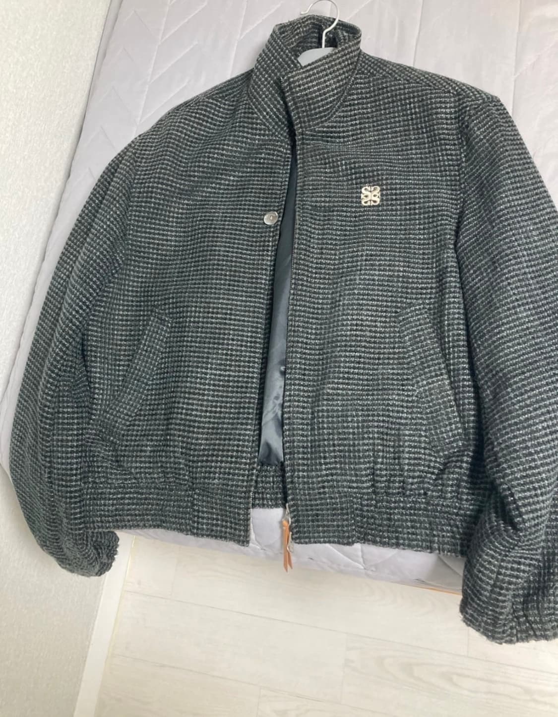 세터 트위드 집업 L 상품이미지2