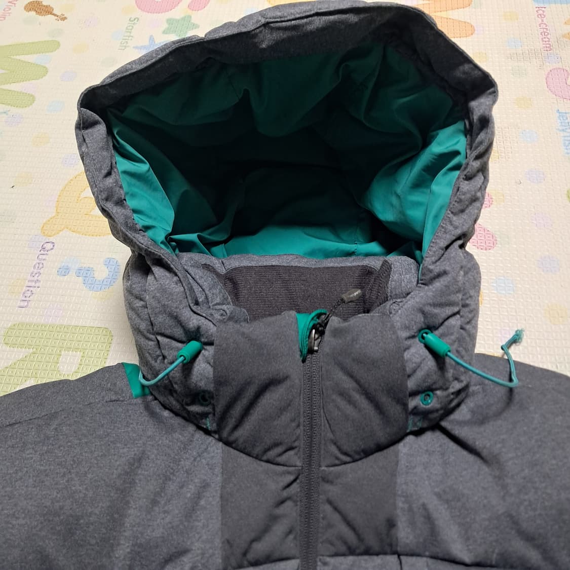 르꼬끄 남성 덕다운 패딩 파카 L(약100) 상품이미지5