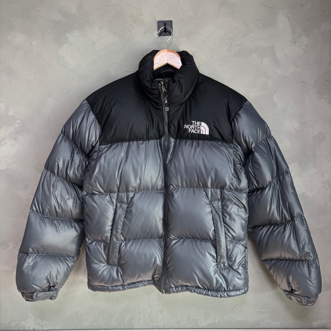 노스페이스 700 눕시 구스다운 패딩 그레이 상품이미지1