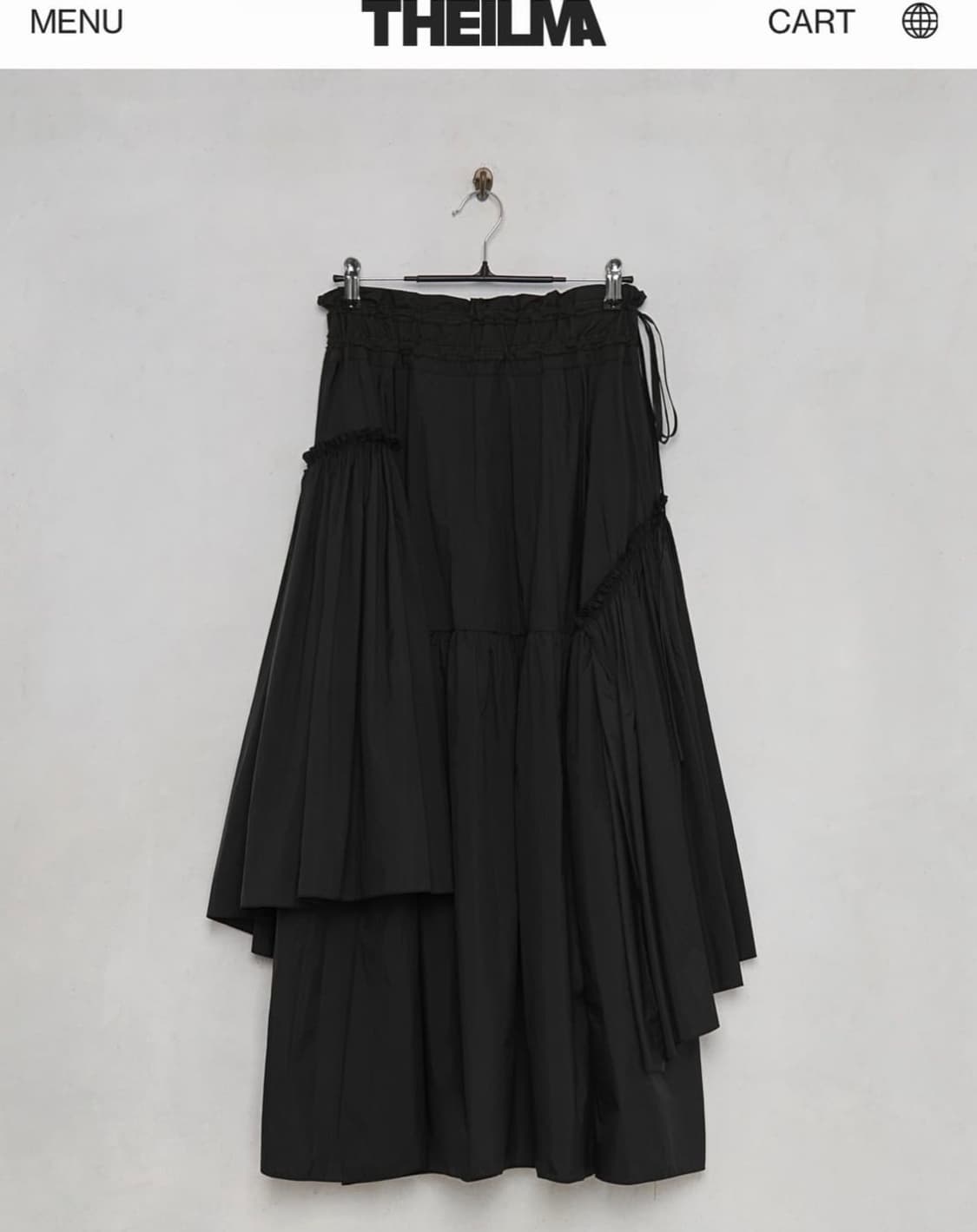 더일마 나일론 스커트 상품이미지1