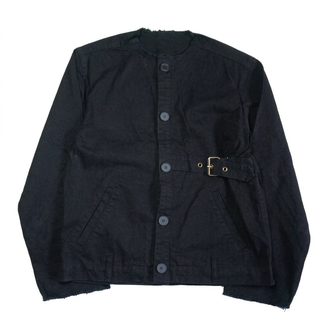 Mdz 벨트 코튼 자켓 상품이미지1