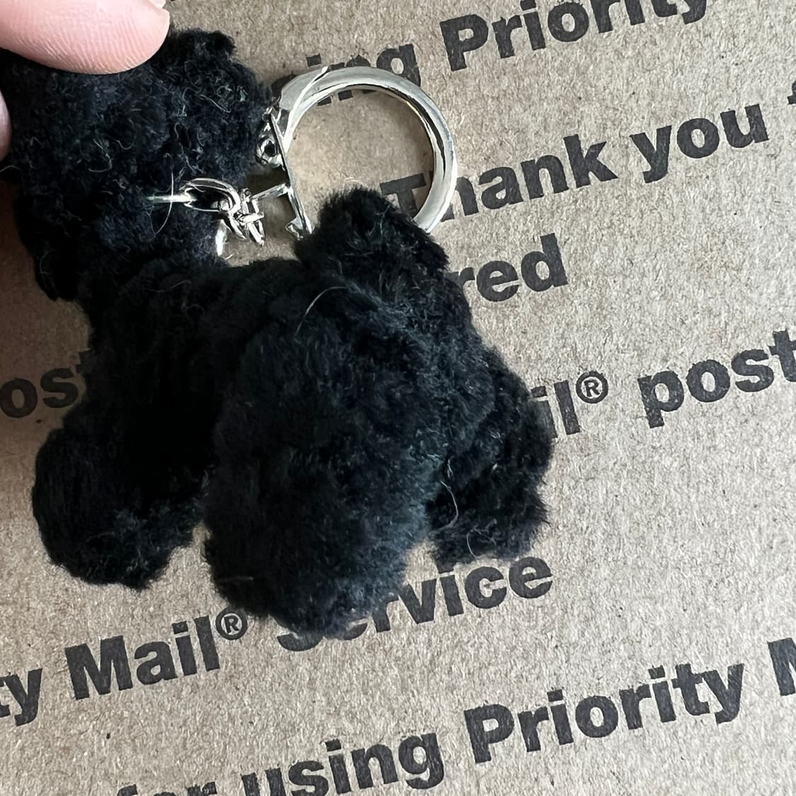 90s vtg Black Poodle Keyring 상품이미지4