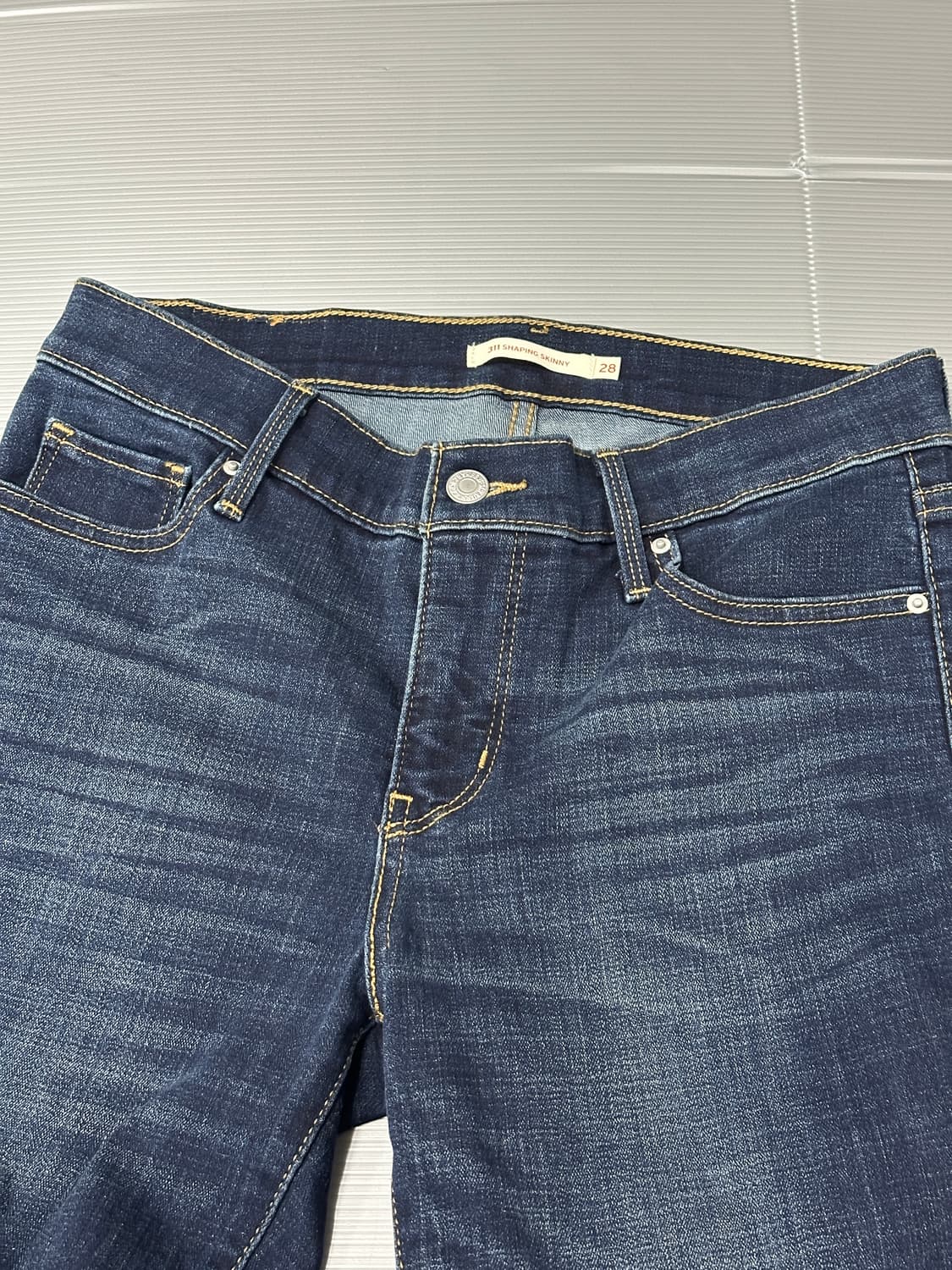 리바이스 311 스키니 데님 팬츠 청바지 28 상품이미지2