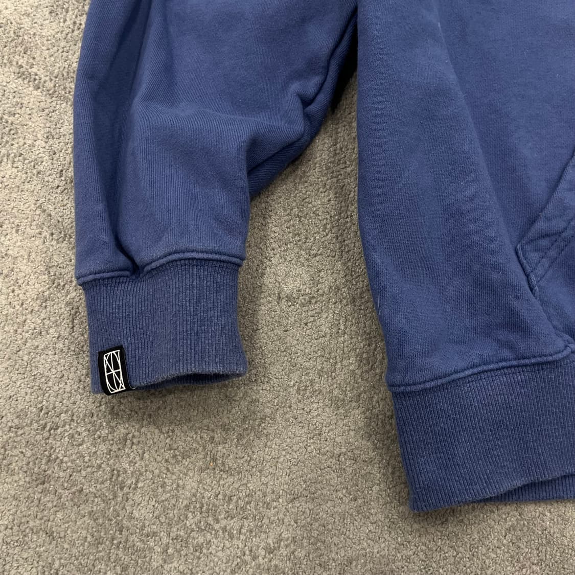 XL 낫포너드 블루 후드티 상품이미지4