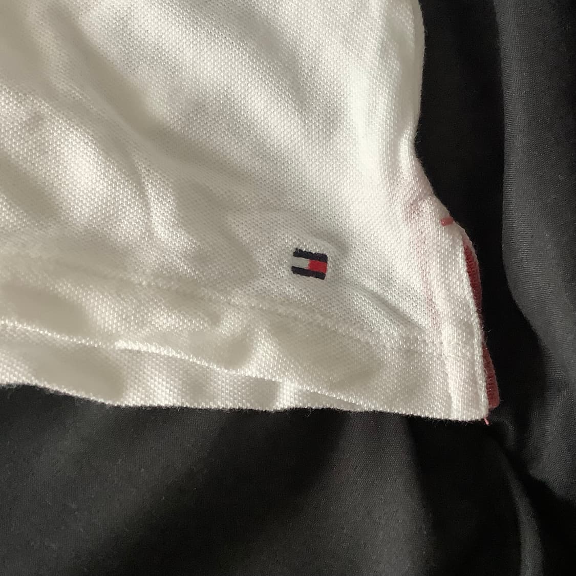 타미힐피거 y2k 큐빅 헨리넥 반팔 상품이미지5