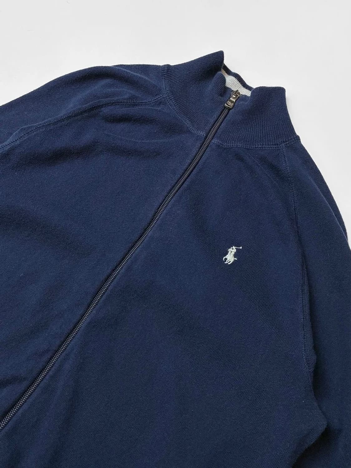 폴로 랄프로렌 네이비 코튼 니트 집업 가디건 PN5629 상품이미지2