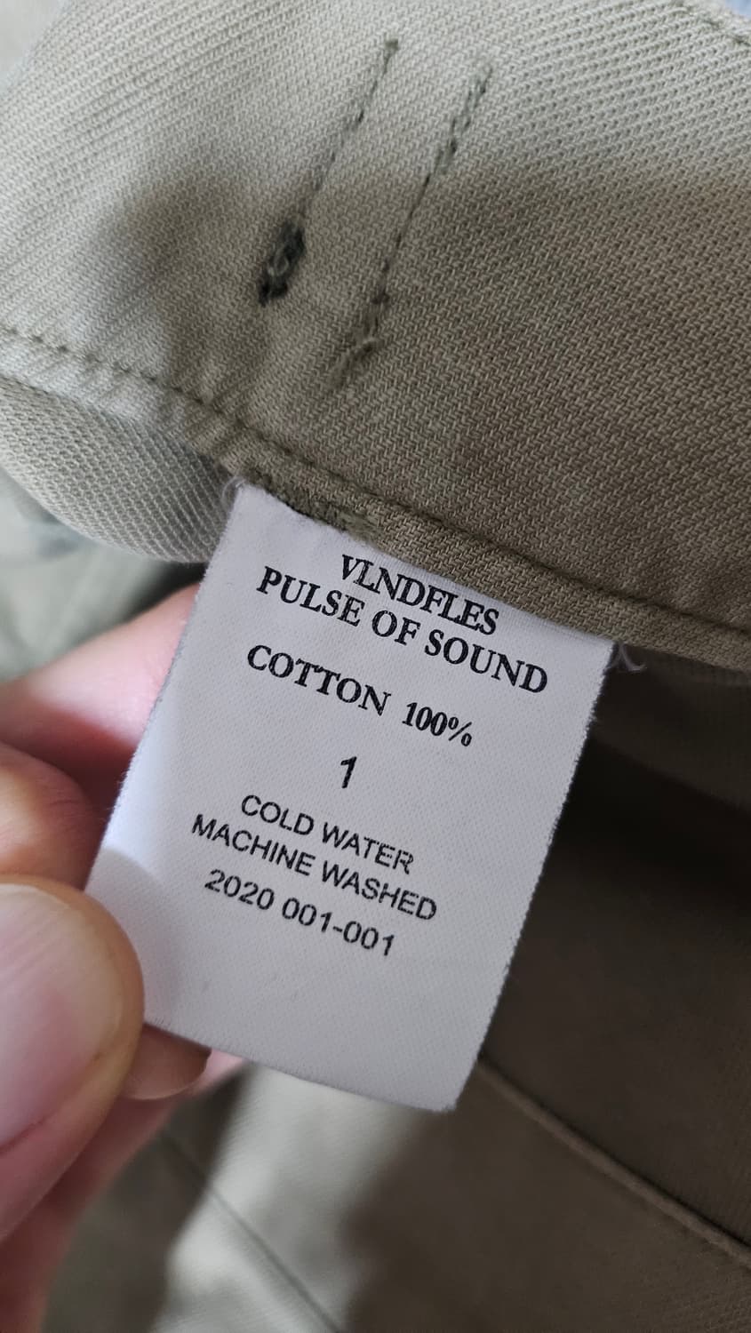 [1] 블라인드파일즈 부츠컷 카고 팬츠 탄 상품이미지5