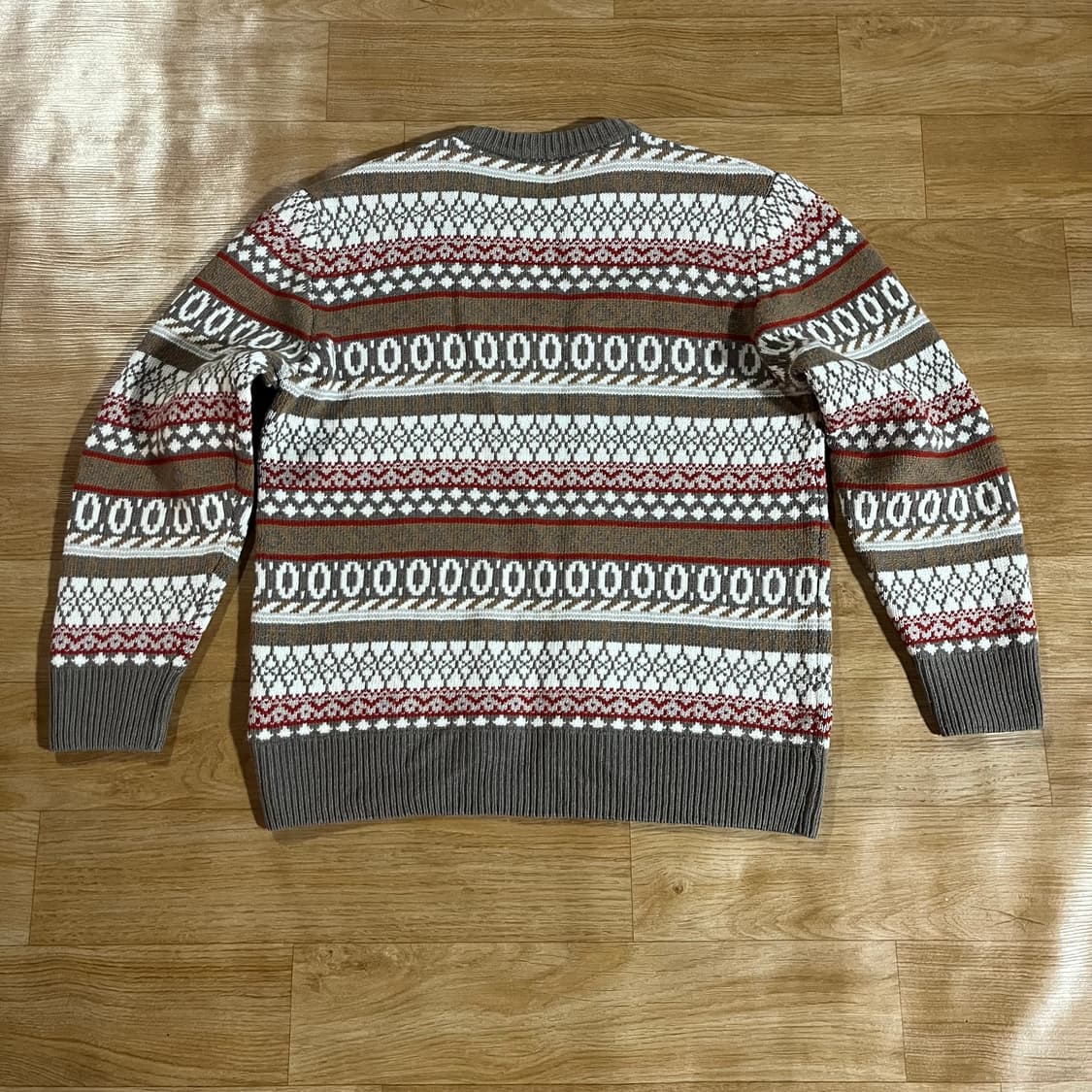 [100] 모르가노 페어아일 캐시미어 니트 상품이미지5