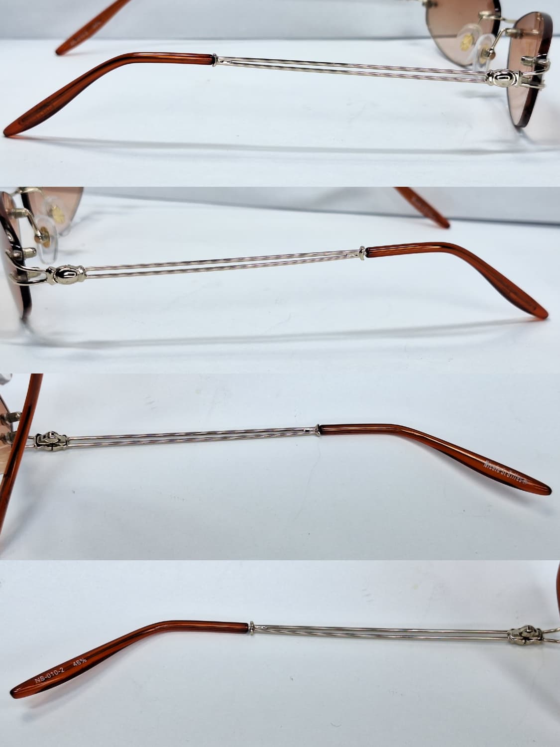 니콜 생질르 NS-010-2 프랑스 무테 선글라스 빈티지 레트로 y2k 상품이미지4