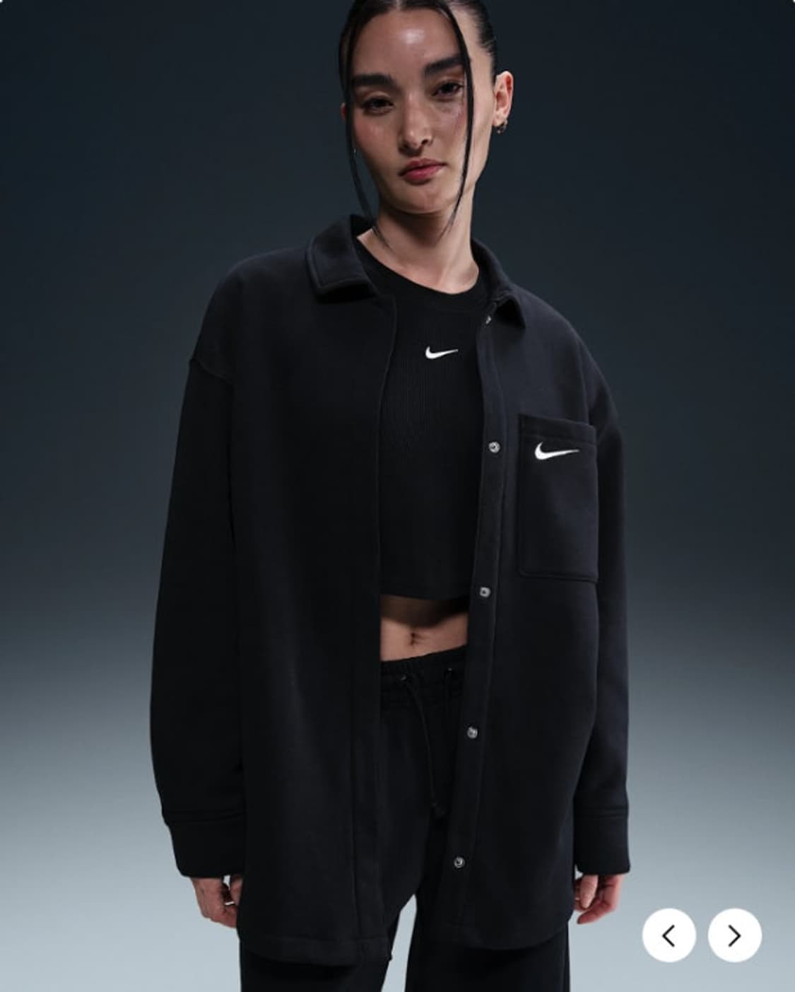 나이키 스우시 플리스 자켓(혜리 착용) L 상품이미지1