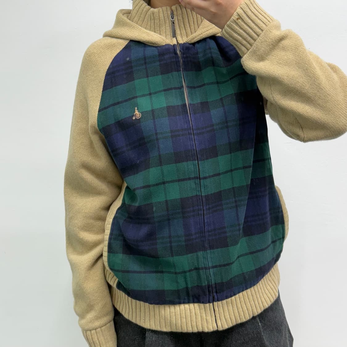 [L] 빈폴 니트 후드집업 상품이미지2