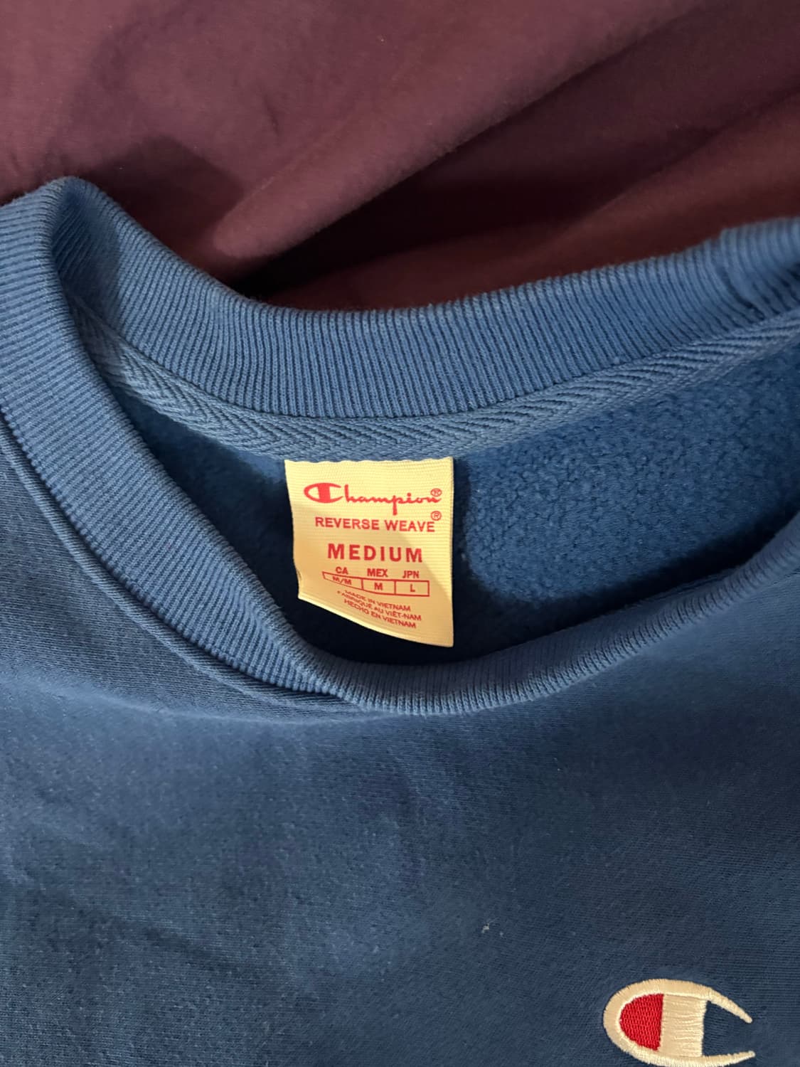 챔피온 리버스위브 맨투맨 M 상품이미지2