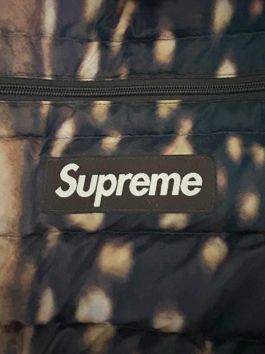 슈프림 마이크로 다운 하프 집 후드 풀오버 디어 M 상품이미지2