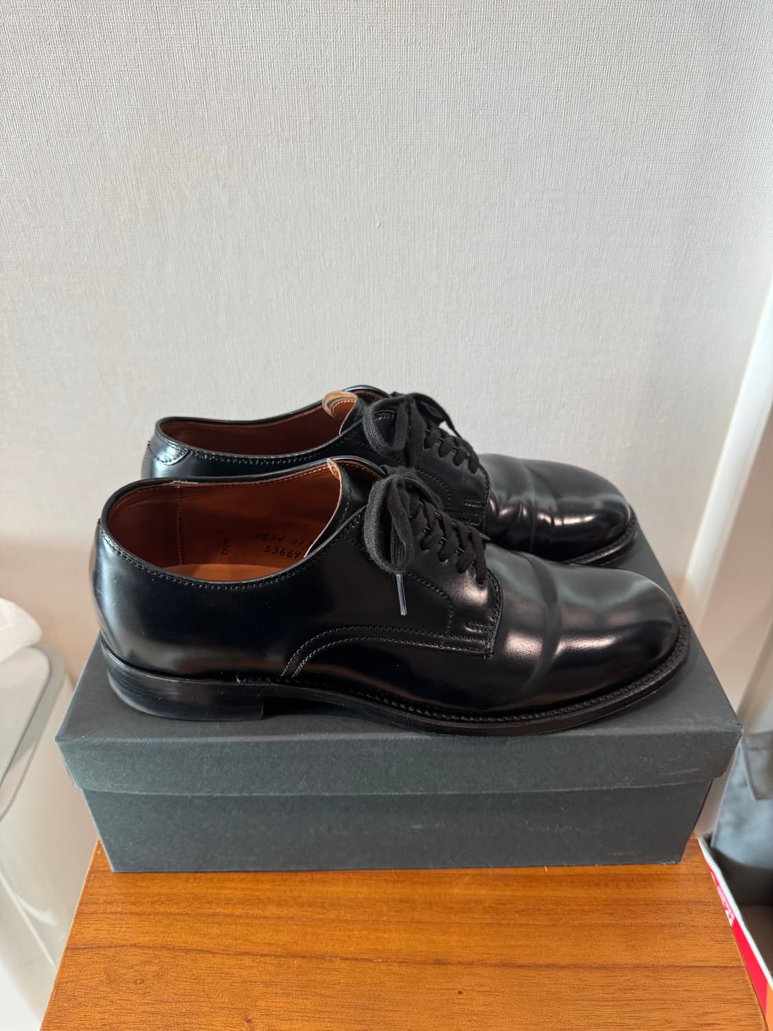 알든 53669 코도반 밀리터리라스트 379x 9901 상위모델 더비슈즈 상품이미지3