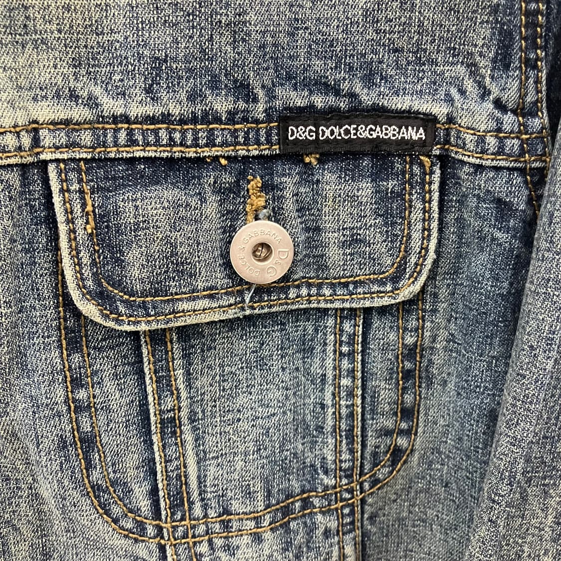 D&G 돌체앤가바나 데님 자켓 M 상품이미지5