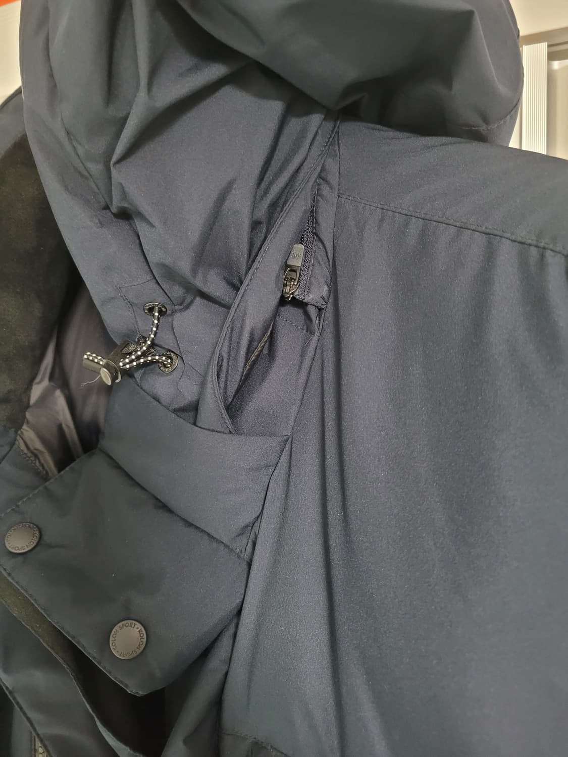 코오롱스포츠 테르누벨 다운롱패딩 네이비 105 상품이미지9