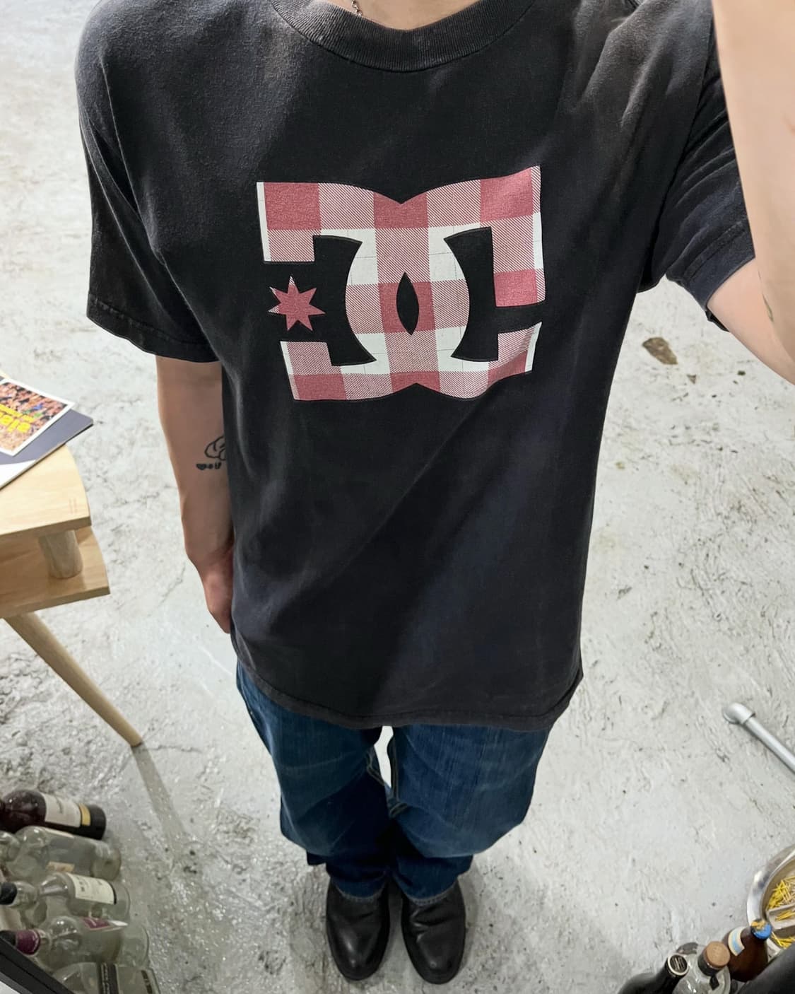 2000s DC SHOES faded tee 상품이미지2
