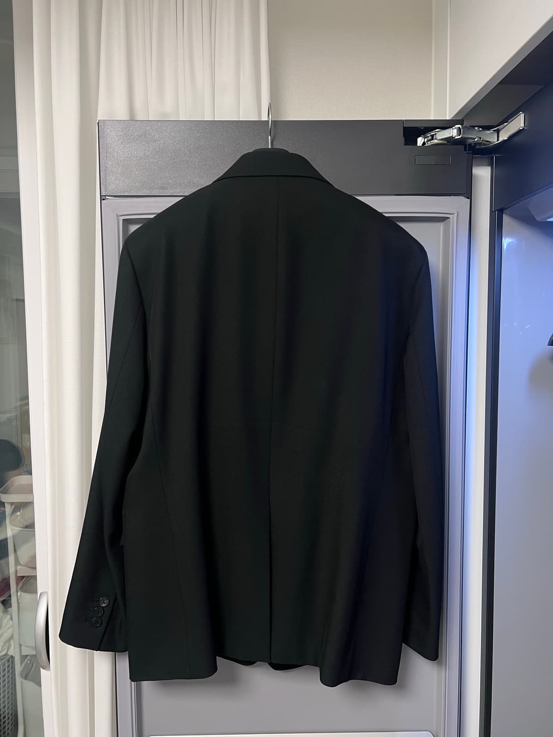 솔리드옴므 셋업 수트 정장 블랙 105 30 상품이미지3