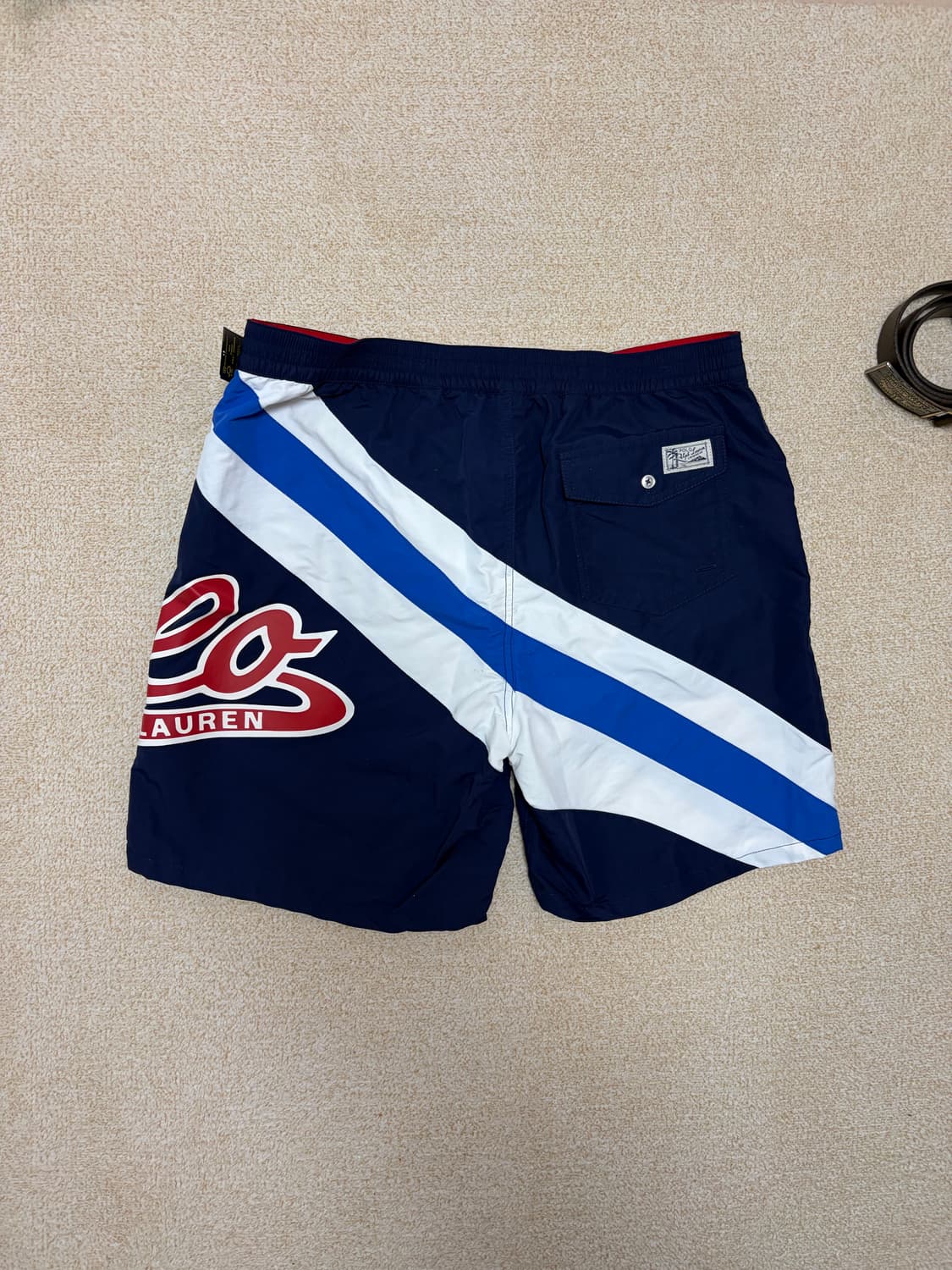 L) 폴로 랄프로렌 빅포니 스윔팬츠 반바지 택달린 새상품 상품이미지8