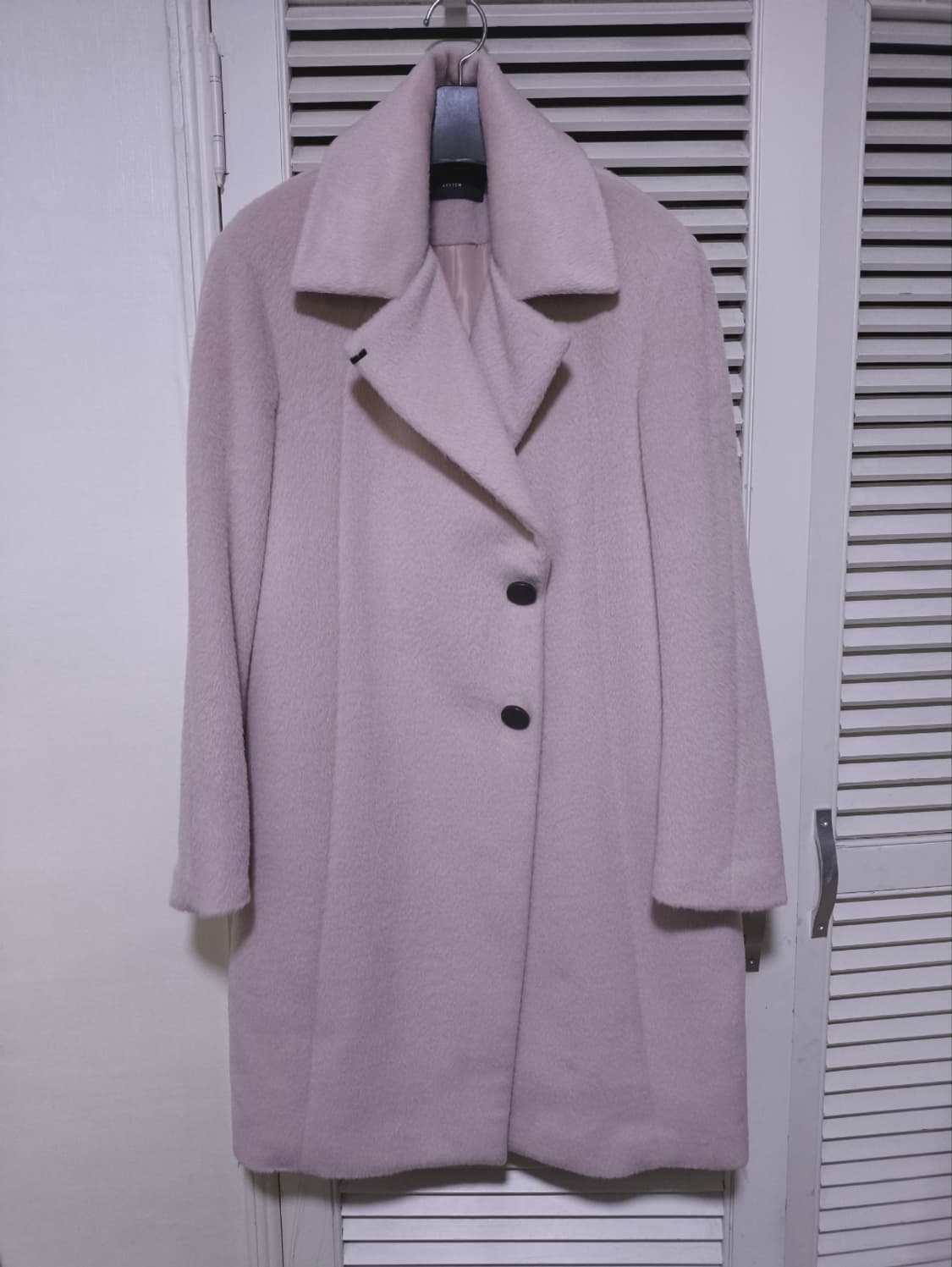 82 시스템 알파카 양모 코트 상품이미지1