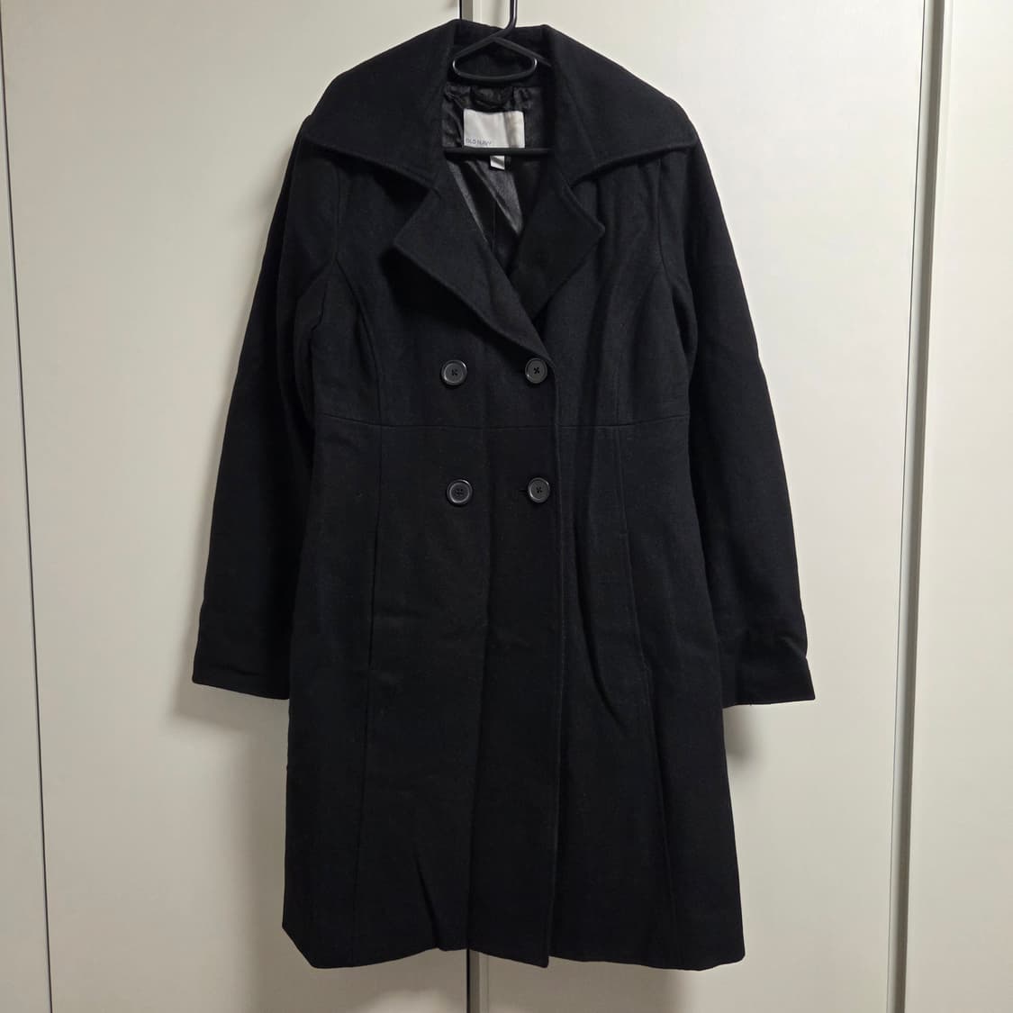 Old Navy 여성 울 혼방 롱코트 M-L 상품이미지1