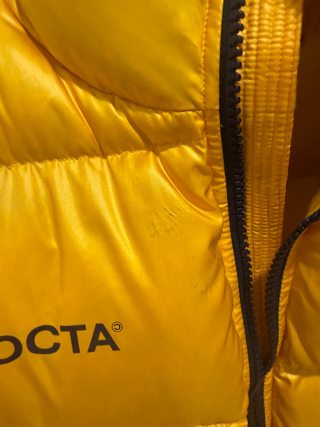 나이키 녹타 패딩 옐로우 상품이미지2