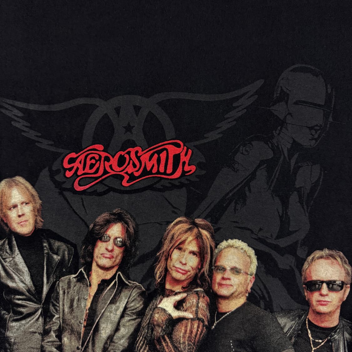 2001 Aerosmith Sorayama 에어로스미스 소라야마 티셔츠 상품이미지5
