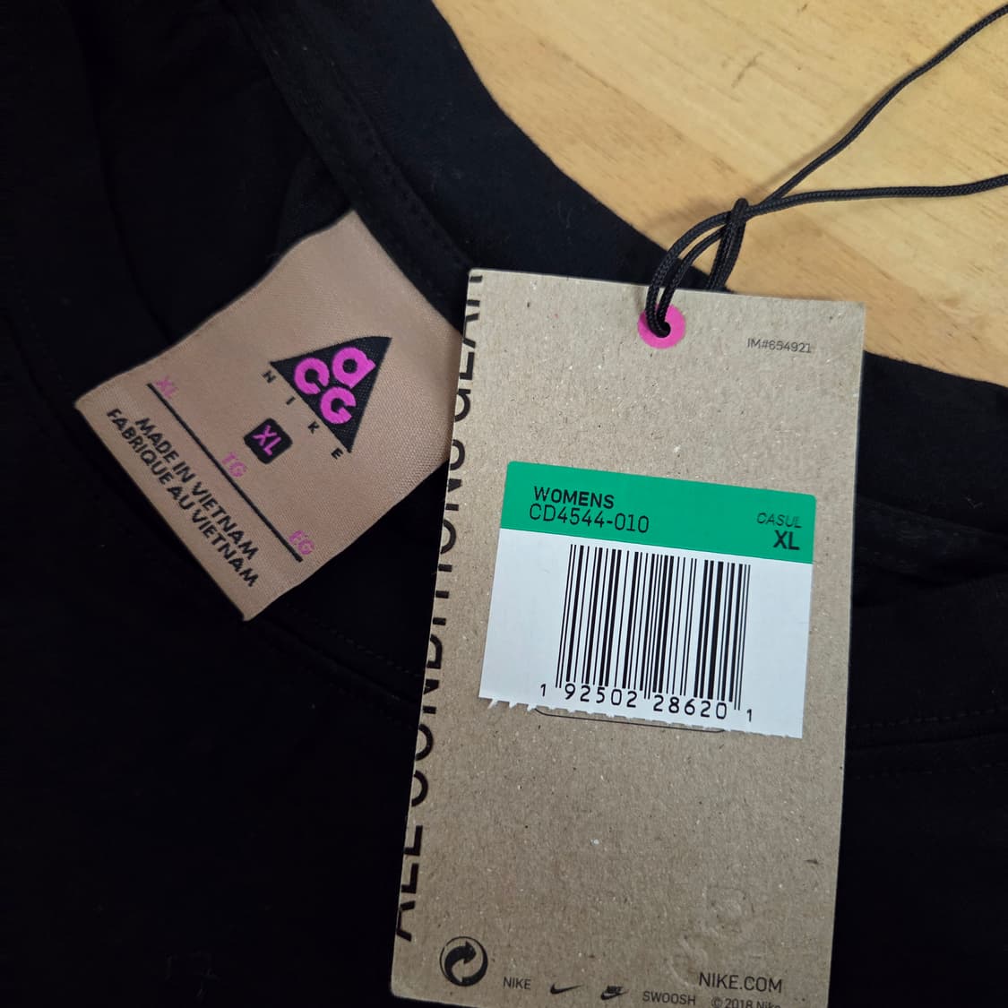 여성XL 나이키 acg 나시 기능성 상품이미지4