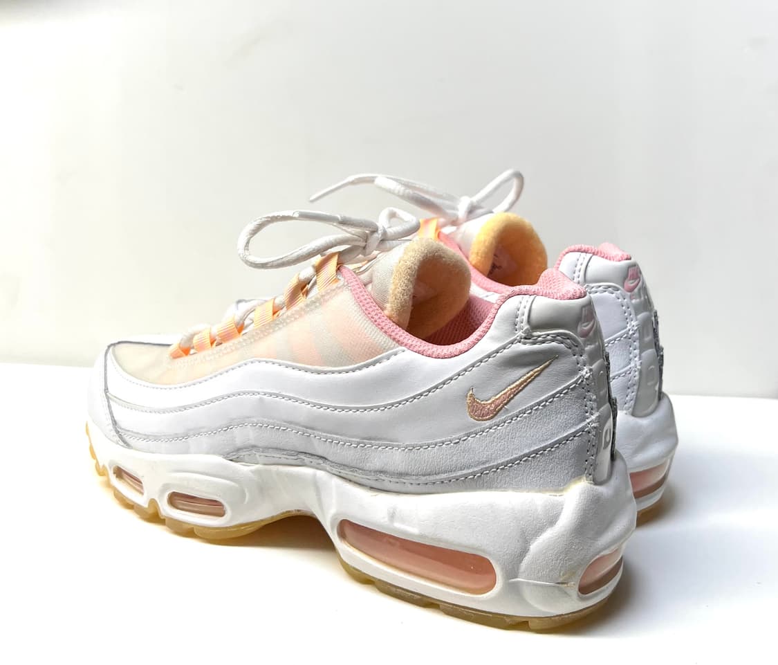 [240] (W) 나이키 에어맥스 95 화이트 아크틱 펀치 멜론 틴트 상품이미지2