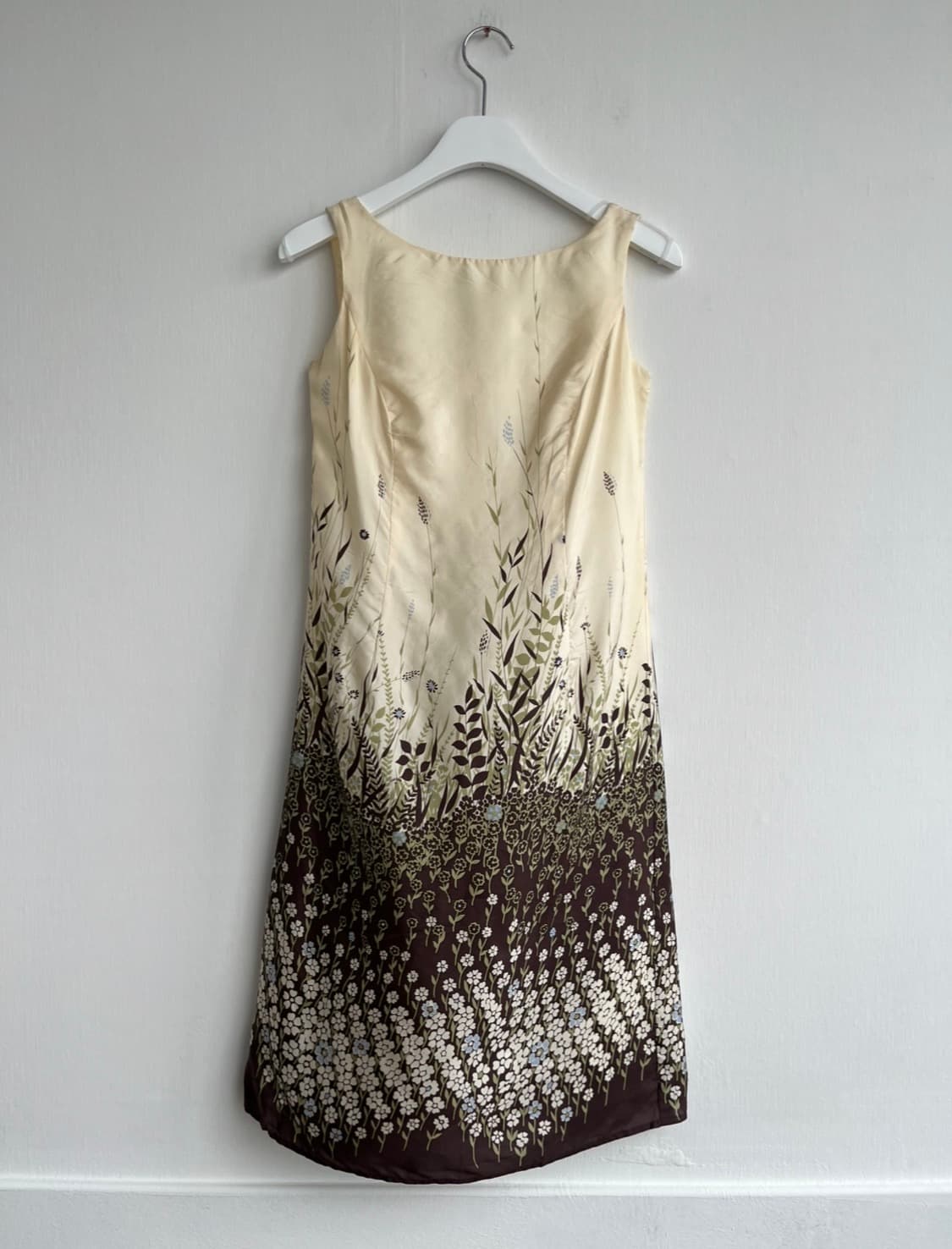 *SALE) 플라워 그라데이션 슬리브리스 원피스 상품이미지4