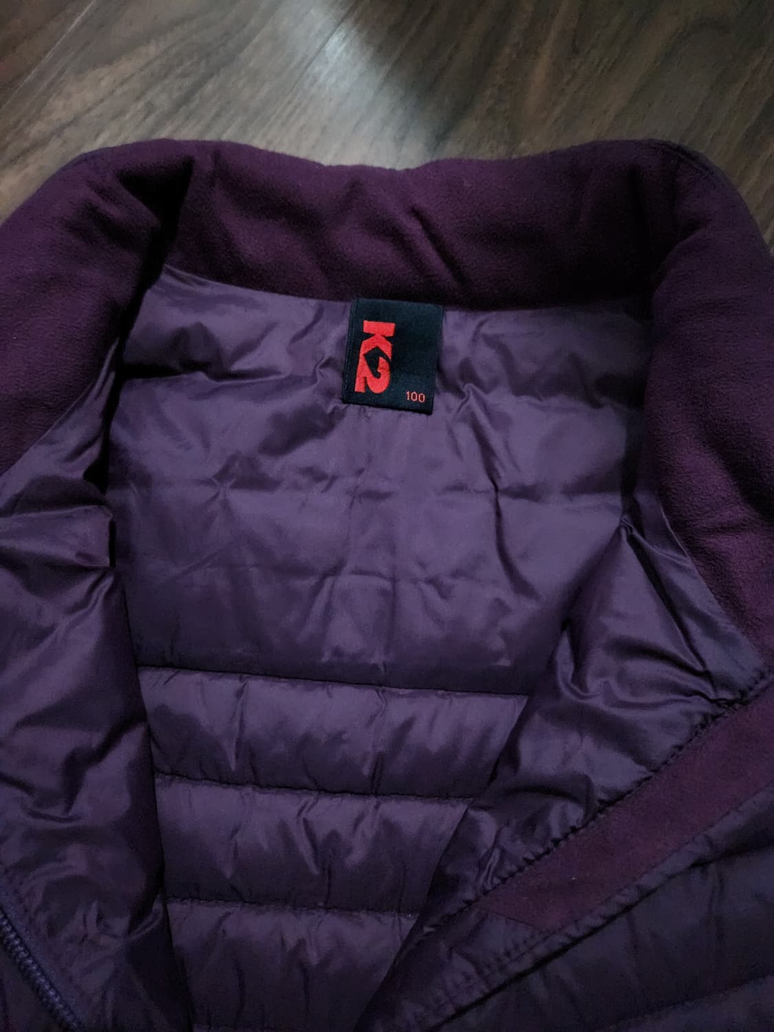 K2 겨량 구스다운 배딩조끼 100 상품이미지3