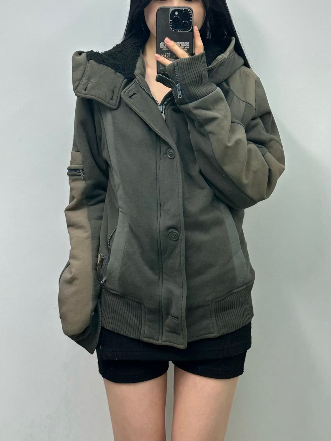 디젤 암로고 색상 n2b 자켓 상품이미지1