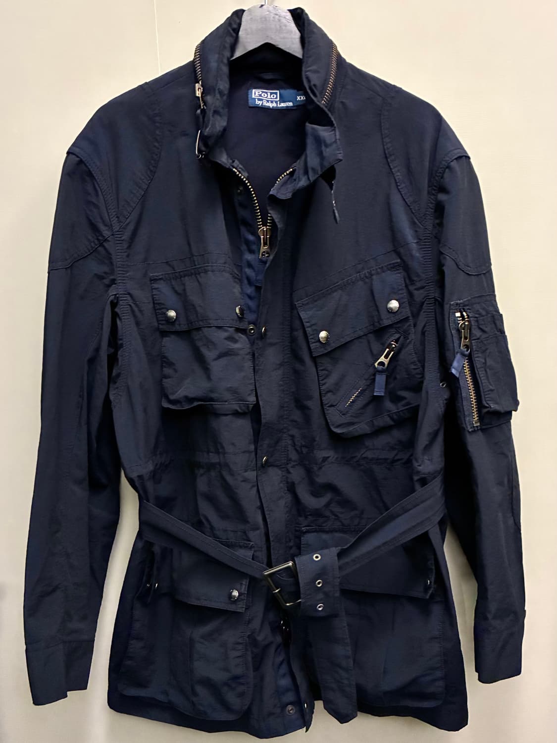 (XXL)00s 폴로랄프로렌 나일론 벨티드 유틸리티 사파리자켓 상품이미지1