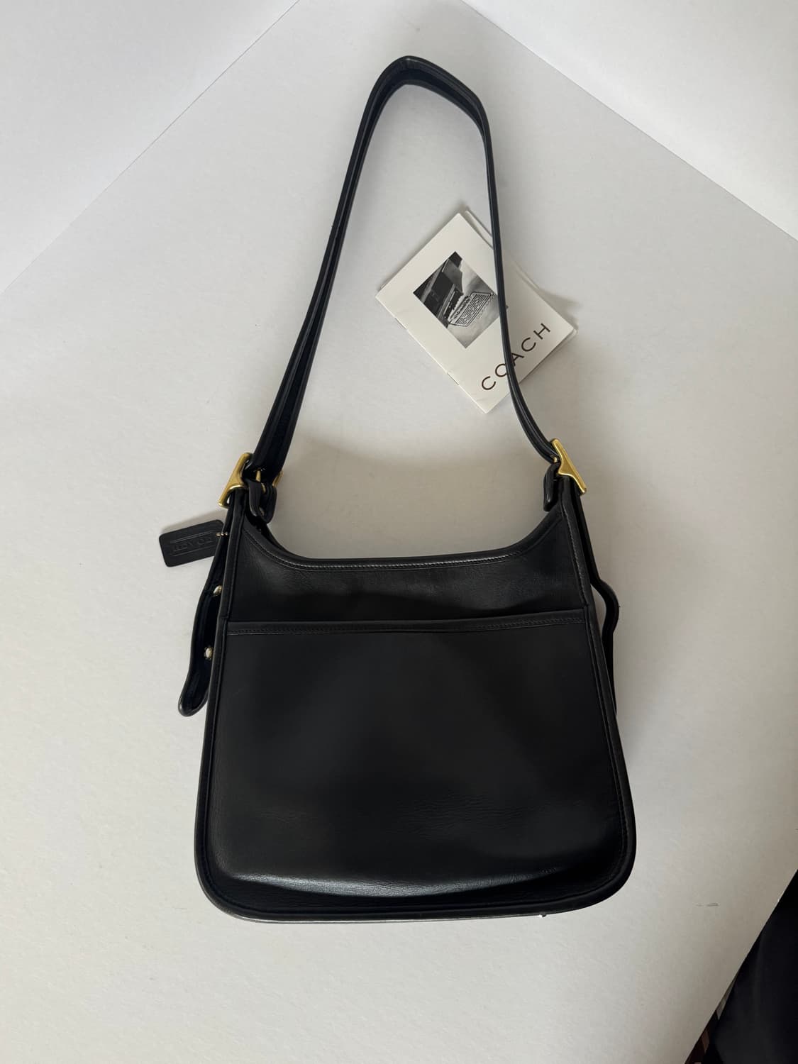 OLD COACH 코치 에르고 레더 숄더백 상품이미지1