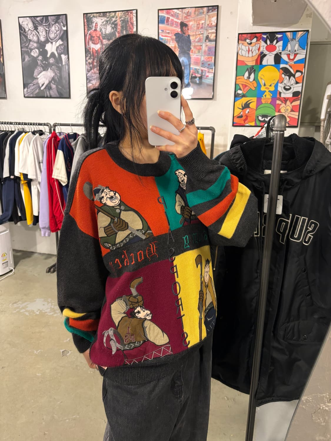 Piz sports 빈티지 스웨터 상품이미지4