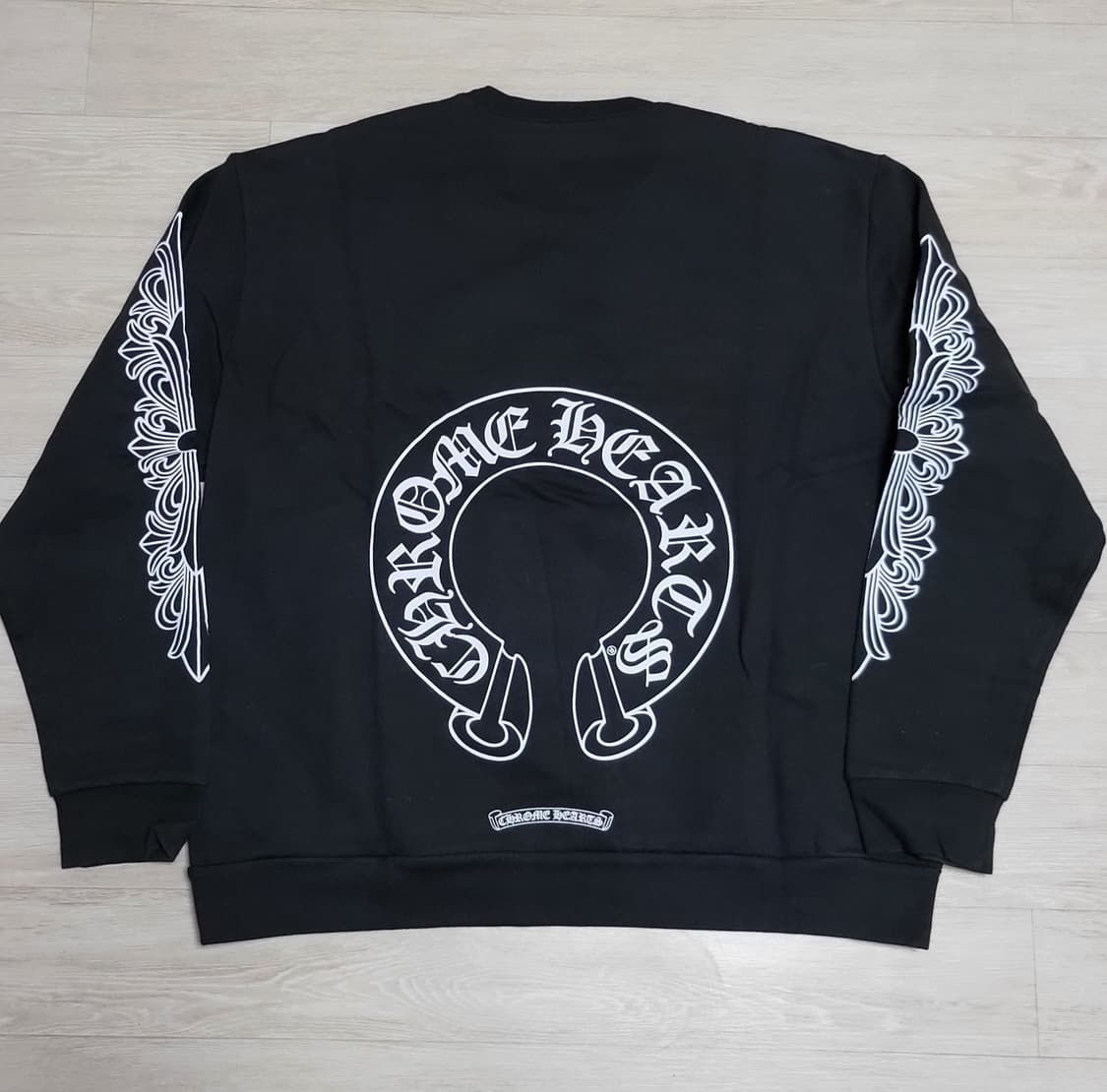 크롬하츠 홀스슈 맨투맨 황금사이즈 L 상품이미지1