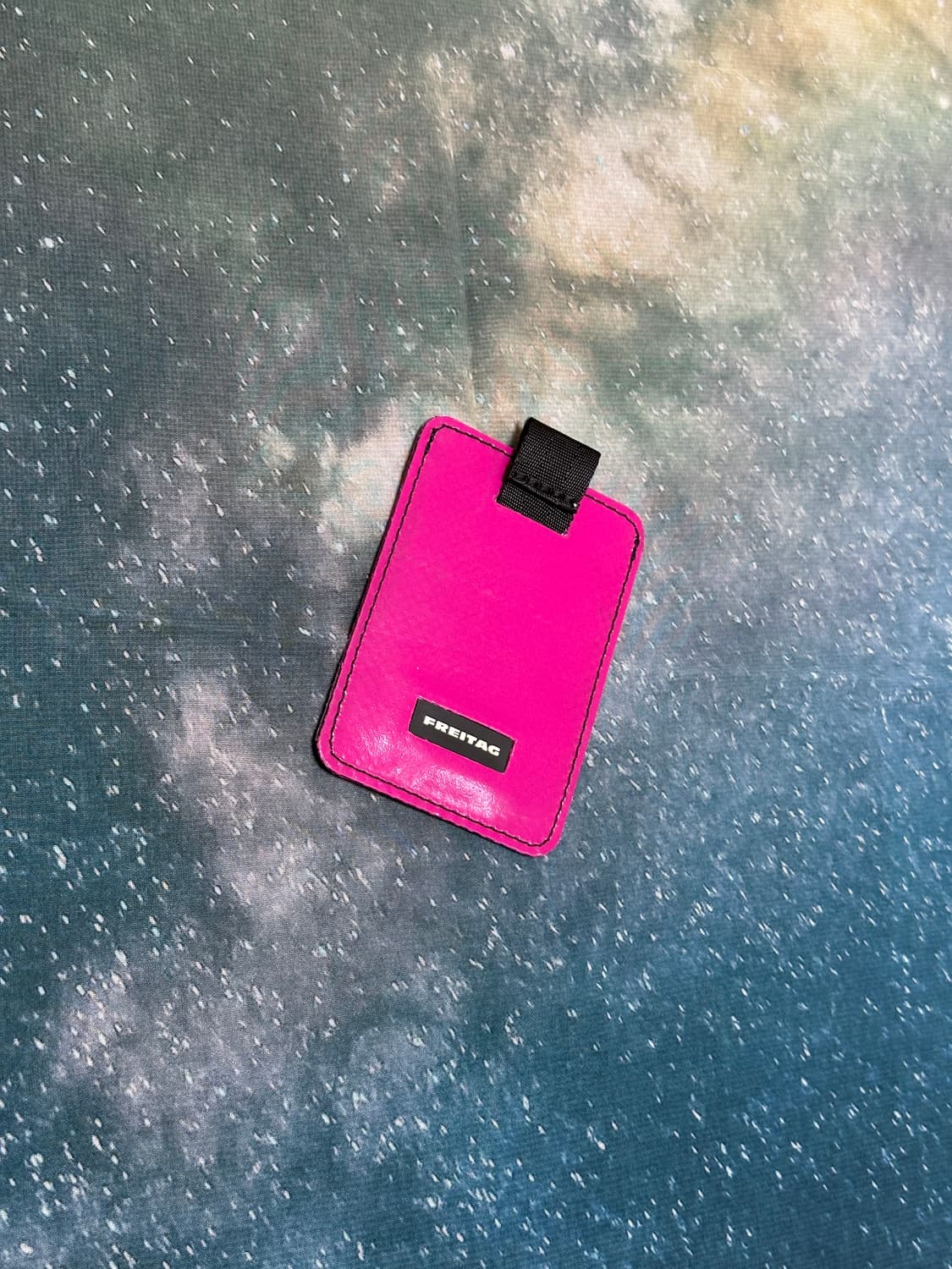 (NEW)🌐프라이탁 새상품 핑크 카드지갑 저스틴  상품이미지1