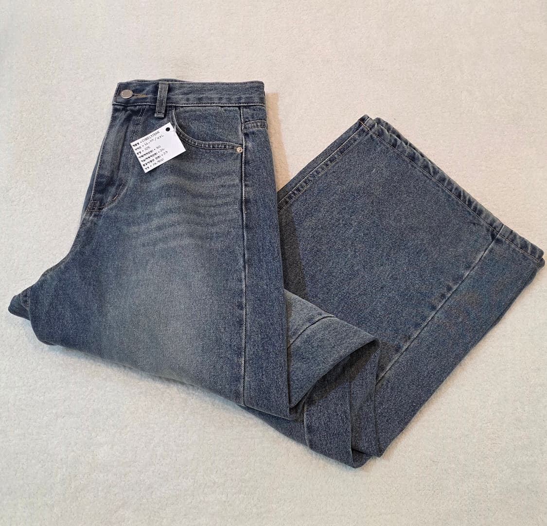 COMELYJEAN 와이드 청바지 상품이미지3