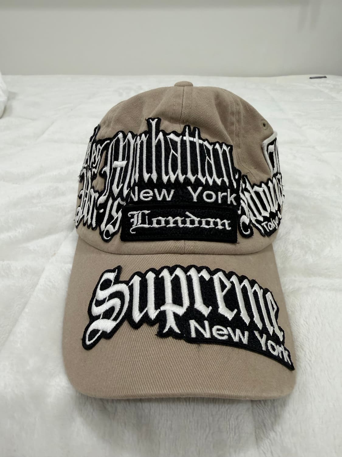 슈프림 city patches 6-panel 상품이미지1