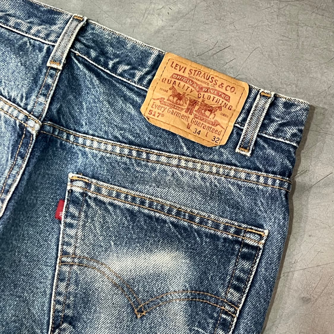  리바이스 517 블랭크탭 데님 팬츠 y15008 상품이미지6