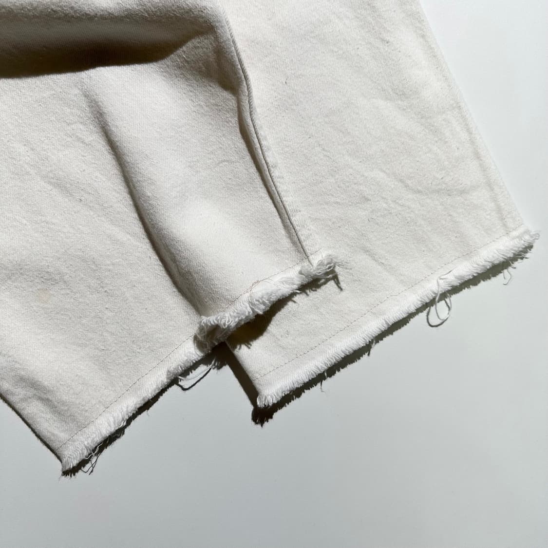 리바이스 USA 501 데님 커팅 하프 팬츠 상품이미지5