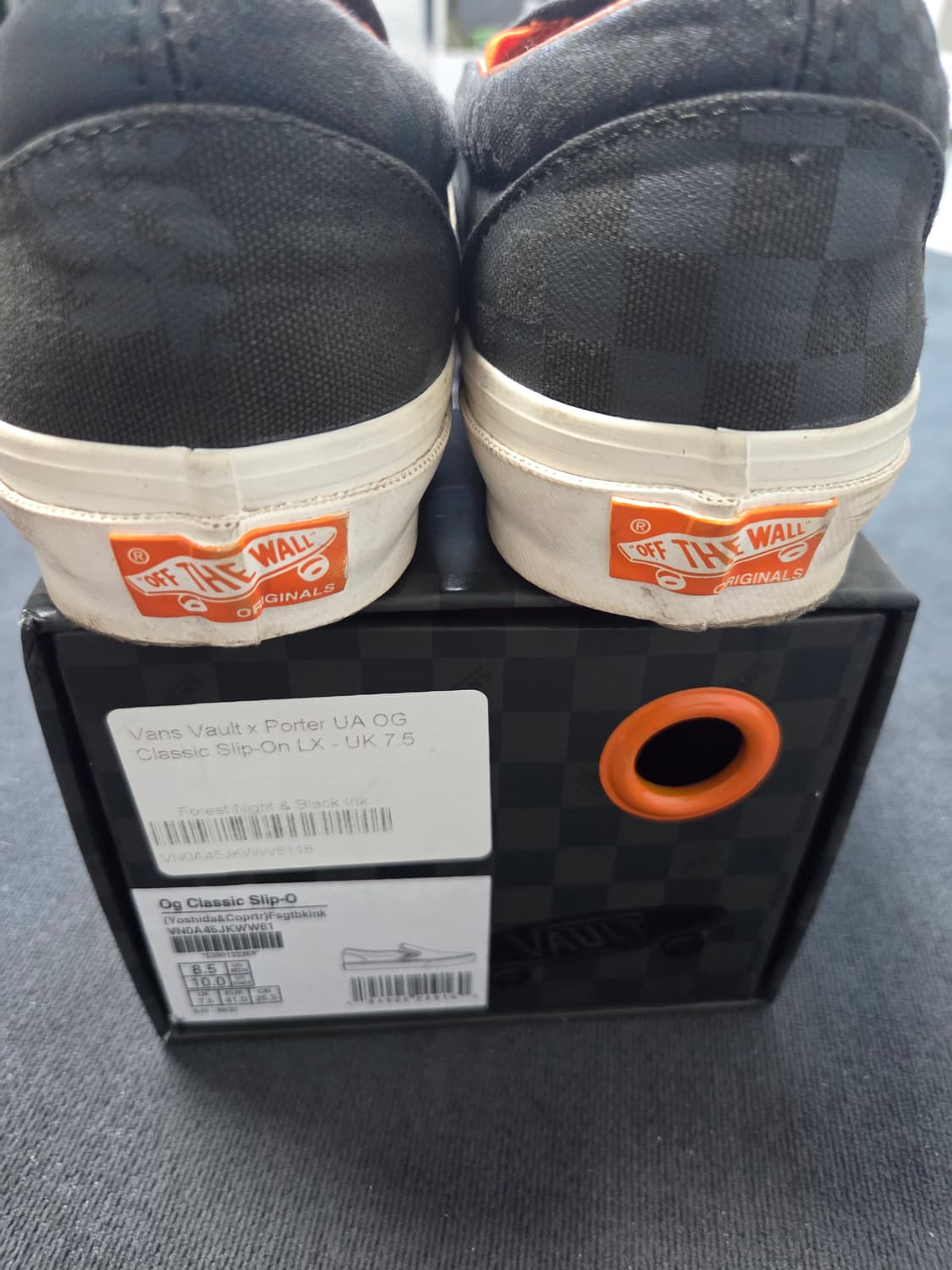 반스 요시다포터 볼트 슬립온 UK7.5 상품이미지3