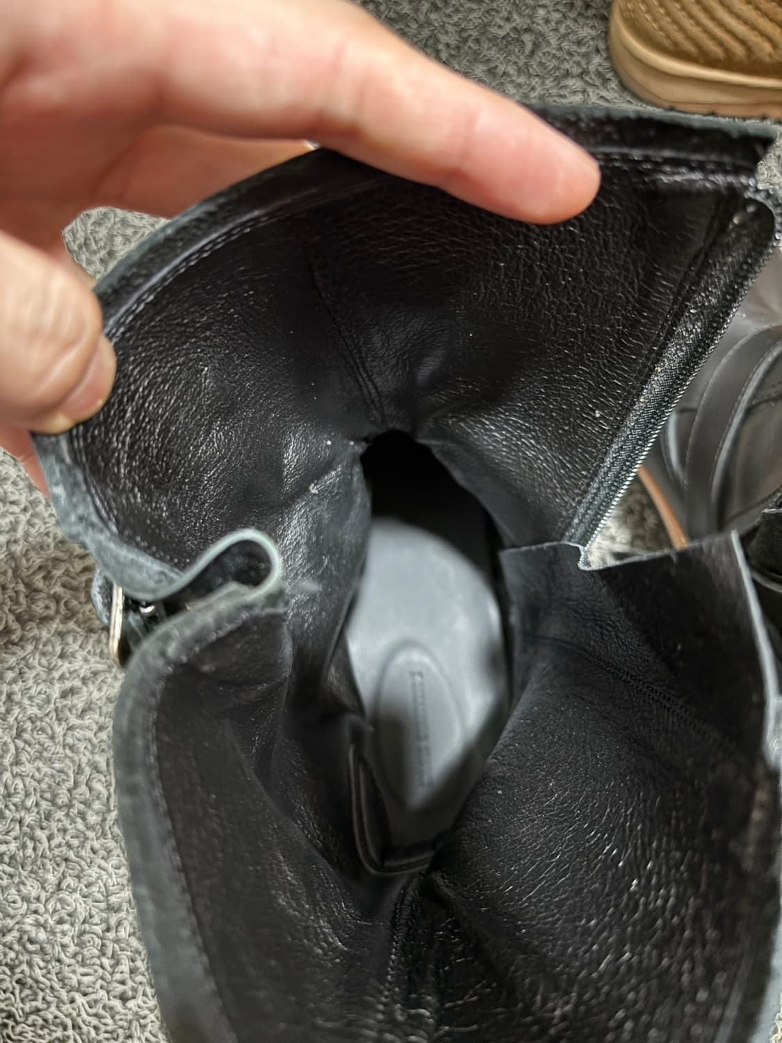 로맨틱무브 패스파인더 엔지니어부츠 오일블랙 295 상품이미지7