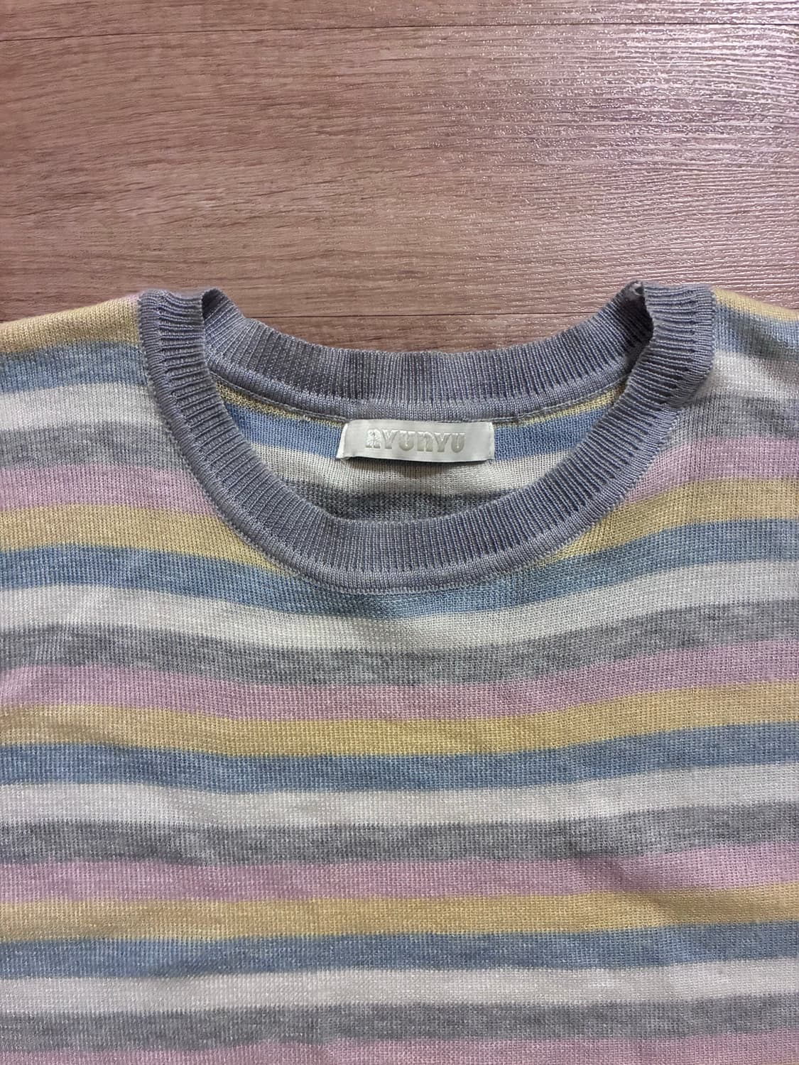 뉴뉴 줄무늬 니트 상품이미지3