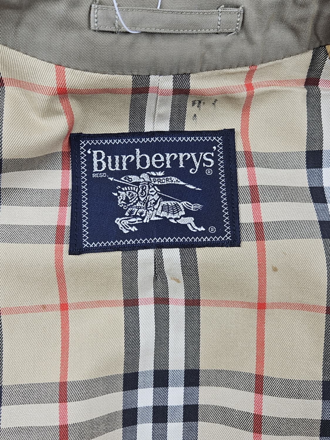 버버리 노바체크 베이직 벨티드 트렌치코트 (상세설명참조) / 10592 상품이미지6