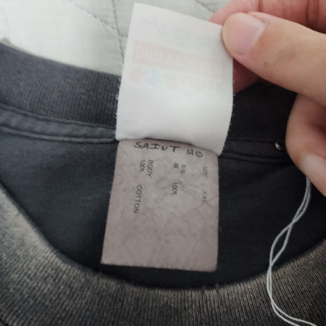[2XL,XXL] 25ss 세인트미카엘 포켓 티셔츠 상품이미지3