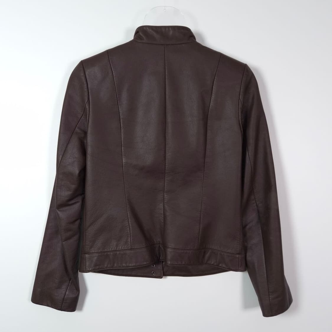 가우디 리얼 소가죽 스탠드카라 레더 자켓 55 상품이미지2