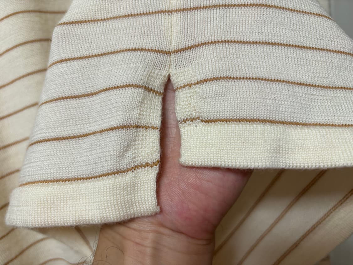 스틸바이핸드 스트라이프 울 니트 46 일본산 상품이미지9