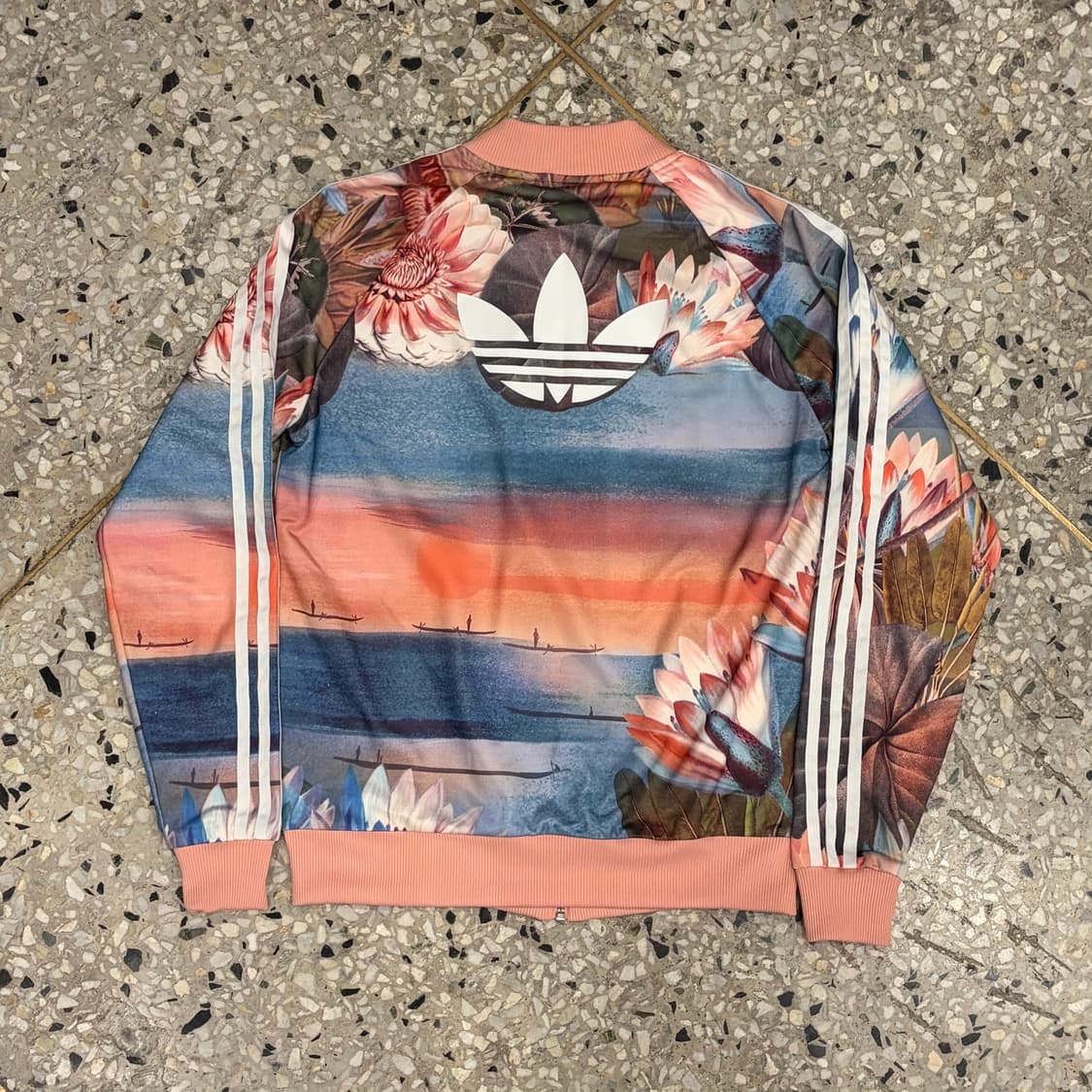 adidas 아디다스 파이어버드 핑크 플라워 져지 상품이미지2